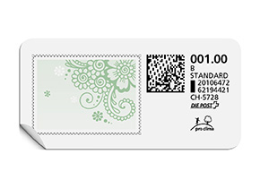 B-Post-Briefmarke 857