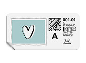 A-Post-Briefmarke 860