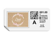 A-Post-Briefmarke 862