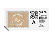 A-Post-Briefmarke 862