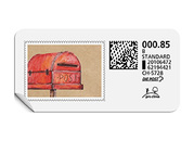 B-Post-Briefmarke 865