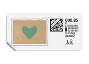B-Post-Briefmarke 866