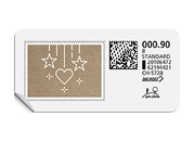 B-Post-Briefmarke 989