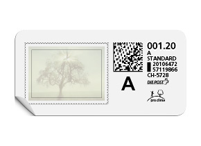 A-Post-Briefmarke «Stille»