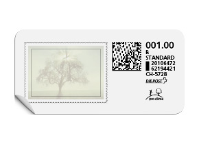 B-Post-Briefmarke «Stille»