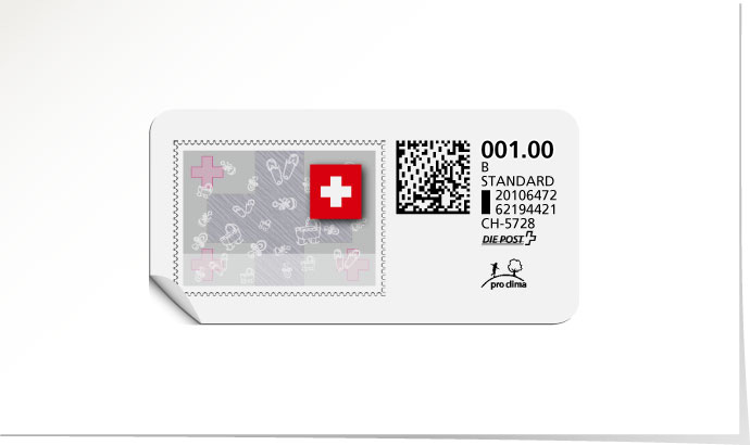 B-Post-Briefmarke 1259/5 pivoine