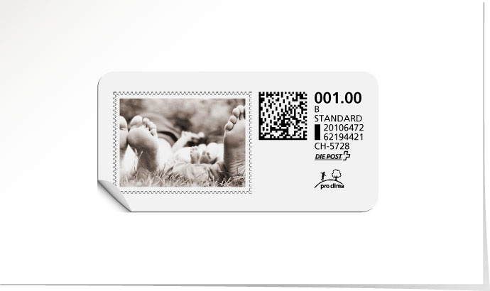 B-Post-Briefmarke 1333/5 weiss