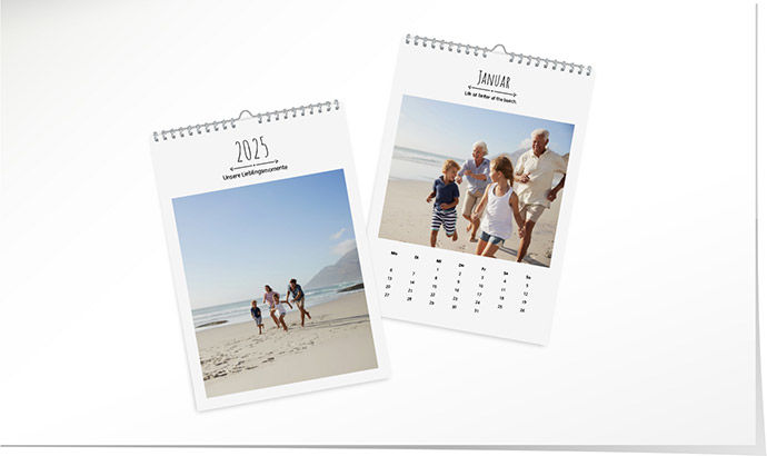 Kalender 201 «Lieblingsmomente» Kalender A4 hoch