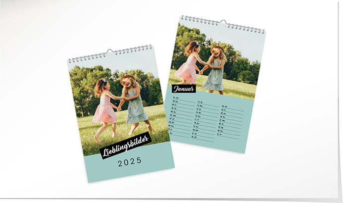 Kalender 204 «Lieblingsbilder» Kalender A4 hoch