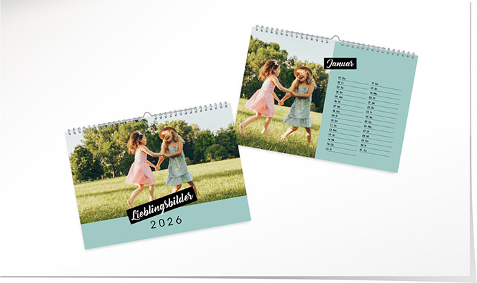 Kalender 204 «Lieblingsbilder» Kalender A4 quer