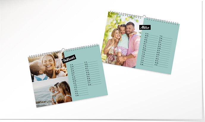 Kalender 204 «Lieblingsbilder» Kalender A4 quer