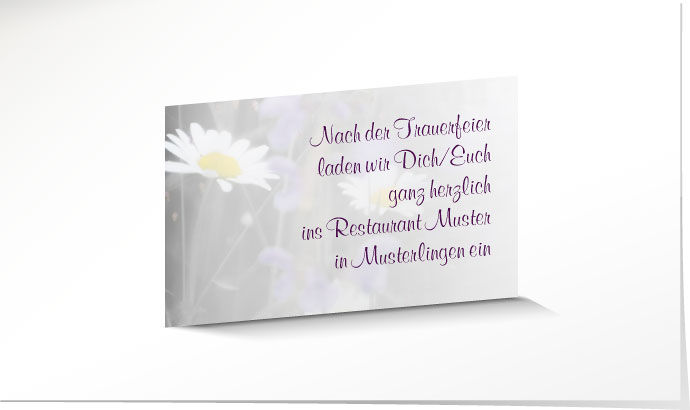 Einladung Leidmahl – Blumenwiese 2055 Einladung Leidmahl