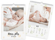 Kalender 205 «Aquarell Punkte»