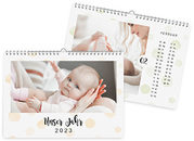 Kalender 205 «Aquarell Punkte»
