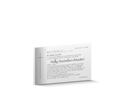 Danksagung (einfach) Silberkreuz 2522
