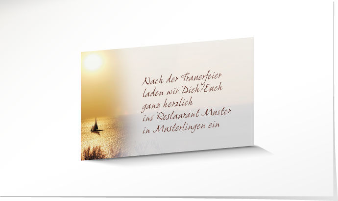 Einladung Leidmahl – Sehnsucht 2635 Einladung Leidmahl