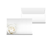 Couvert «Weisse Rose»
