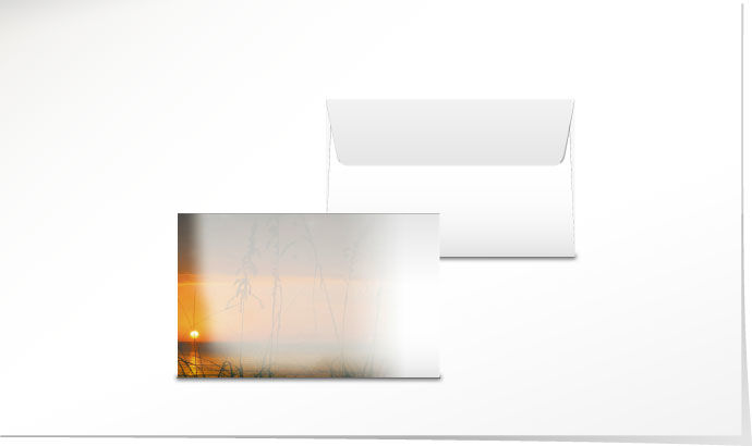 Couvert «Sonnenuntergang» 2949