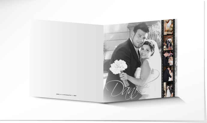 Dankeskarte Hochzeit 503A Dankeskarte Hochzeit