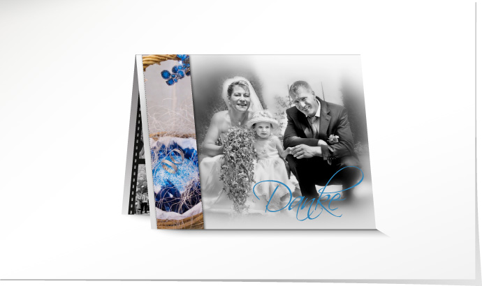 Dankeskarte Hochzeit 504A Dankeskarte Hochzeit
