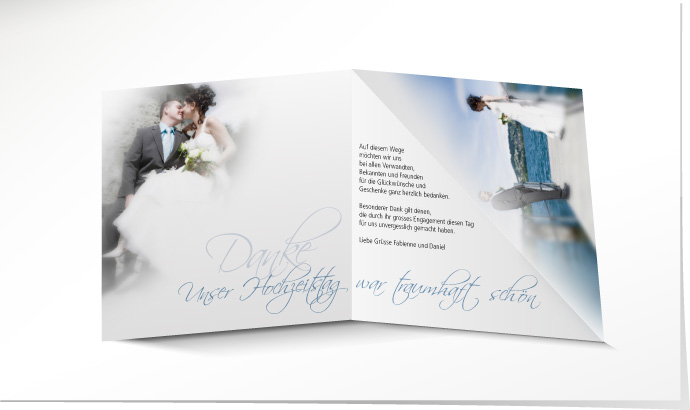 Dankeskarte Hochzeit 510 Dankeskarte Hochzeit