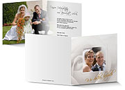 Dankeskarte Hochzeit 511A