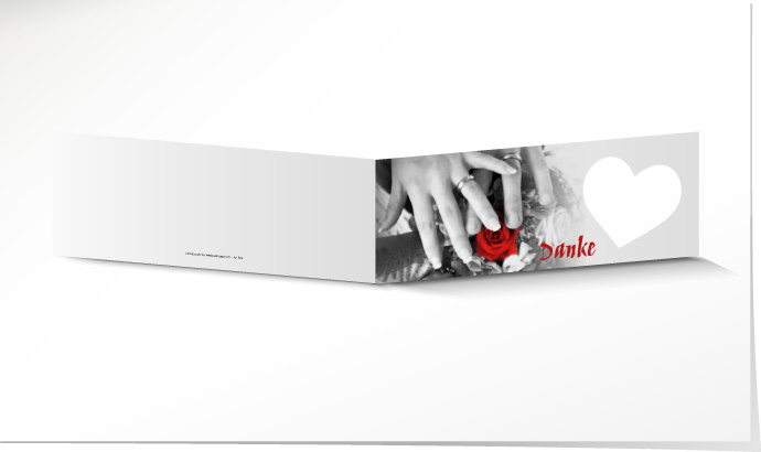 Dankeskarte Hochzeit 512 Dankeskarte Hochzeit