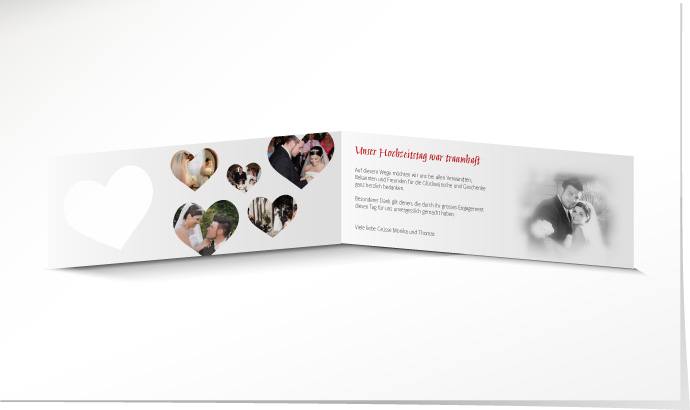Dankeskarte Hochzeit 512 Dankeskarte Hochzeit