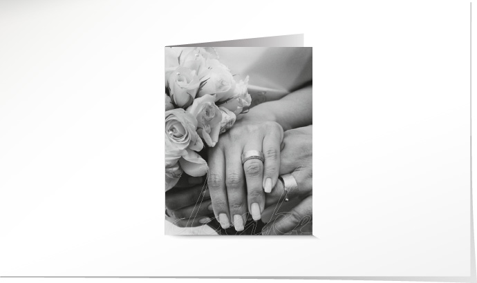 Dankeskarte Hochzeit 515 Dankeskarte Hochzeit