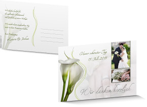 Dankeskarte Hochzeit 517