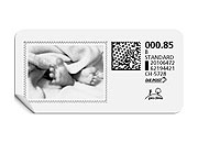 B-Post-Briefmarke 525/5
