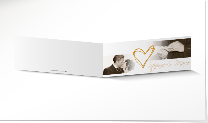 Dankeskarte Hochzeit 530B Dankeskarte Hochzeit