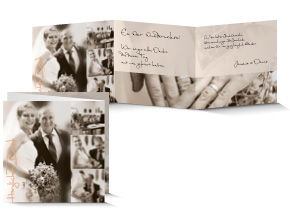 Dankeskarte Hochzeit 532