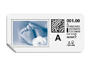 A-Post-Briefmarke 542/5
