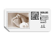 B-Post-Briefmarke 542/5