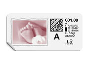 A-Post-Briefmarke 542/5