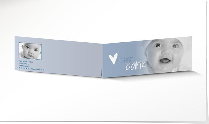 Dankeskarte Geburt 542 Dankeskarte Geburt