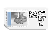 B-Post-Briefmarke 543/5