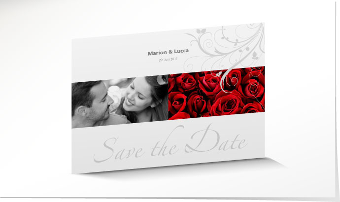 Save the Date Karte 544A Save the Date Karte