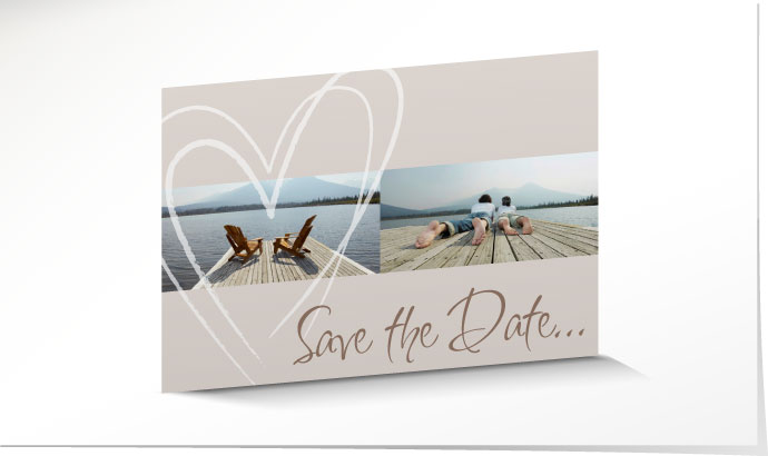 Save the Date Karte 544B Save the Date Karte