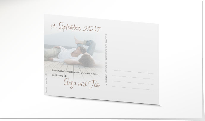 Save the Date Karte 544B Save the Date Karte