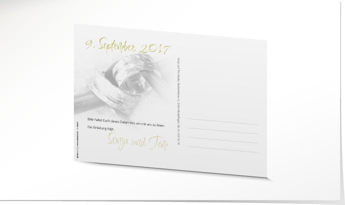 Save the Date Karte 544B Save the Date Karte