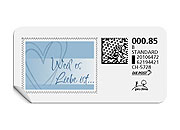 B-Post-Briefmarke 544B