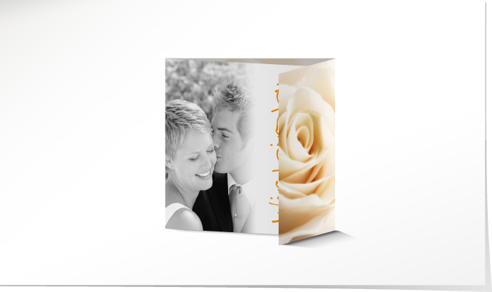 Hochzeitseinladung 545A Hochzeitskarte