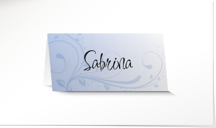 Tischkarte Hochzeit 545B Tischkarte