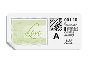 A-Post-Briefmarke 545B