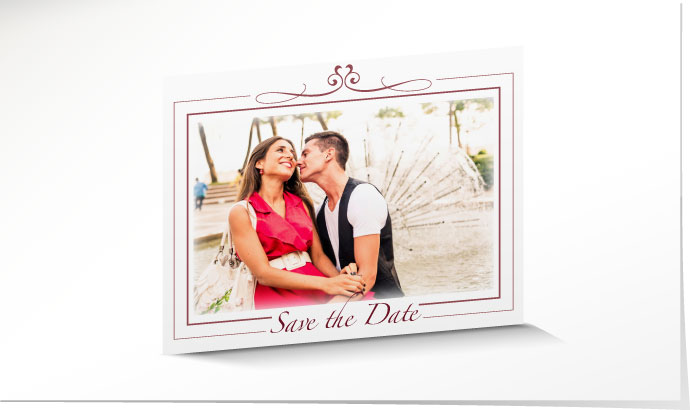 Save the Date Karte 546A Save the Date Karte