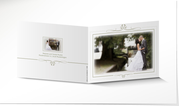 Dankeskarte Hochzeit 546A Dankeskarte Hochzeit