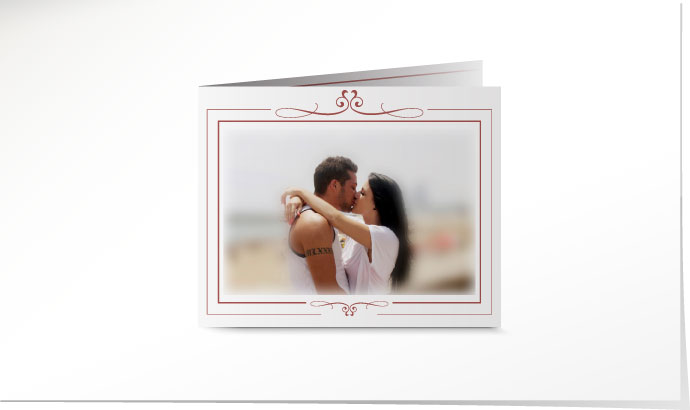 Hochzeitseinladung 546B Hochzeitskarte