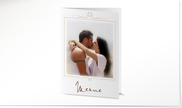 Menükarte Hochzeit 546B Menükarte Hochzeit